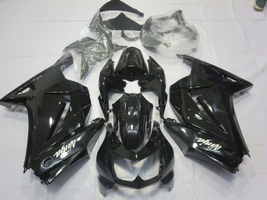 2008-2012 Black Gloss Kawasaki Ninja 250 Motorcycle Fairings