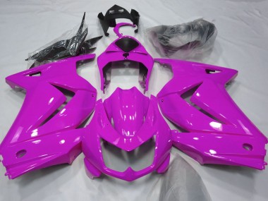 2008-2012 Gloss Pink Kawasaki Ninja 250 Motorcycle Fairings