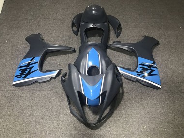 2008-2020 Grey & Sky Blue Suzuki GSXR 1300 Hayabusa Motorcycle Fairings