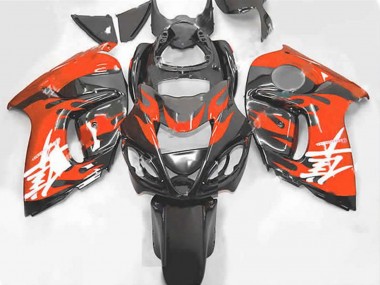 2008-2020 Orange and Grey Suzuki GSXR 1300 Hayabusa Motorcycle Fairings