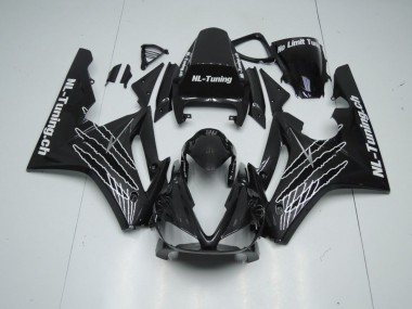 2009-2012 Black Gloss (Custom) Triumph Daytona 675 Motorcycle Fairings