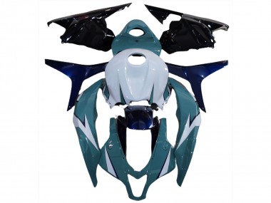 2009-2012 Gloss Light Blue and Blue Honda CBR600RR Motorcycle Fairings