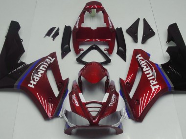 2009-2012 Gloss Red Triumph Daytona 675 Motorcycle Fairings