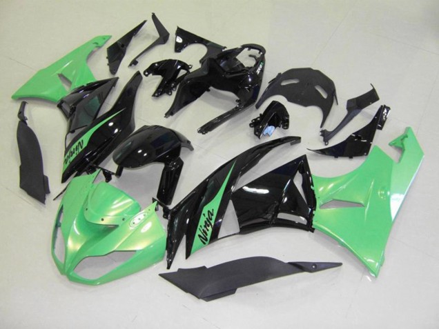 2009-2012 Special Green Kawasaki ZX6R Motorcycle Fairings
