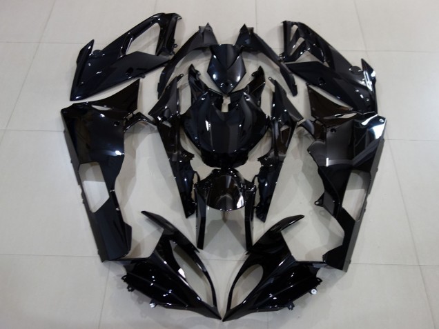 2009-2014 Alien Blue and White BMW S1000RR Motorcycle Fairings