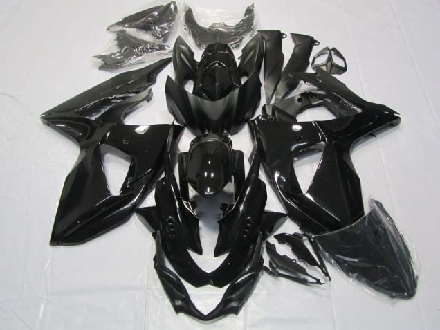 2009-2016 Gloss Back Suzuki GSXR 1000 Motorcycle Fairings