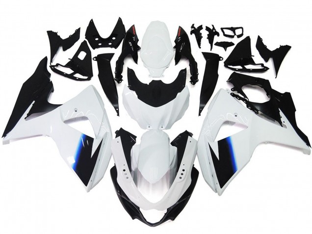 2009-2016 Gloss White and BlackSuzuki GSXR 1000 Motorcycle Fairings