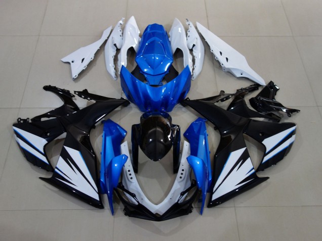 2009-2016 Gloss White and Black with Red Matte Blue Suzuki GSXR 1000 Motorcycle Fairings