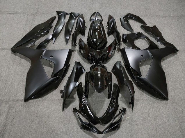 2009-2016 Gloss and Matte Black Style Suzuki GSXR 1000 Motorcycle Fairings