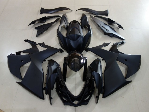 2009-2016 Matte Black Suzuki GSXR 1000 Motorcycle Fairings