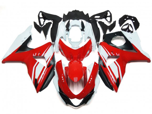 2009-2016 Red Gloss with Black Style Suzuki GSXR 1000 Motorcycle Fairings