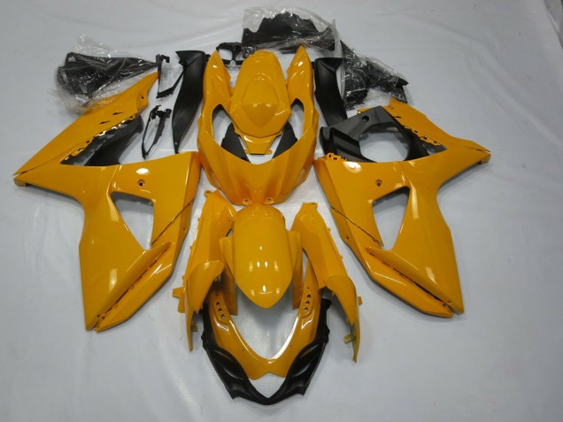 2009-2016 Shining Yellow Suzuki GSXR 1000 Motorcycle Fairings
