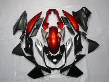 2010-2013 Burnt Orange Kawasaki Z1000 Motorcycle Fairings