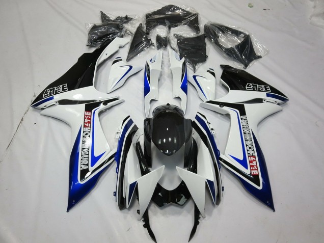 2011-2024 Black Rockstar Suzuki GSXR 600-750 Motorcycle Fairings