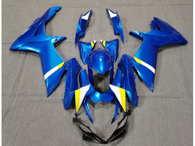 2011-2024 Custom Blue Suzuki GSXR 600-750 Motorcycle Fairings