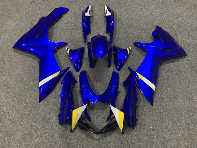 2011-2024 Suzuki Branded Deep Blue Suzuki GSXR 600-750 Motorcycle Fairings