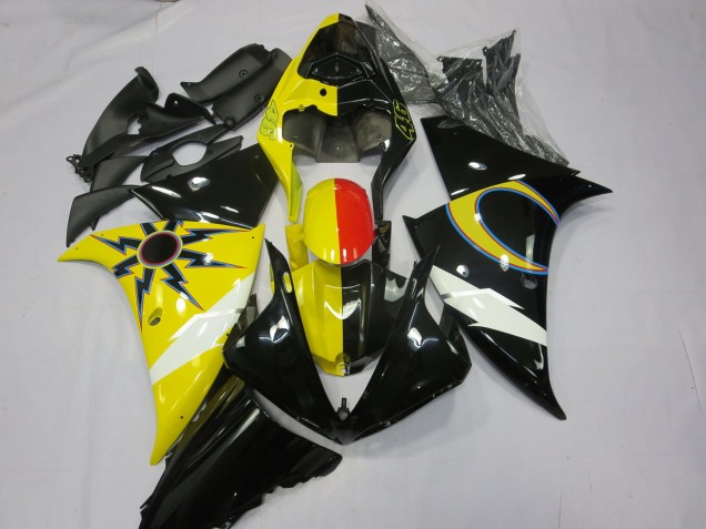 2012-2014 Yellow 46 Yamaha R1 Motorcycle Fairings