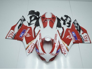 2013-2016 Red Race Style Triumph Daytona 675 Motorcycle Fairings