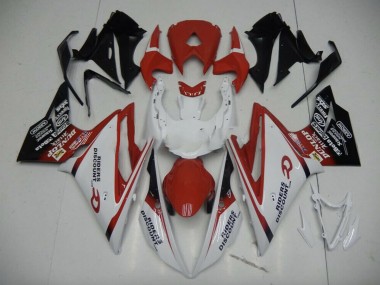 2013-2016 Red black Fade Triumph Daytona 675 Motorcycle Fairings