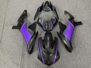2015-2019 Carbon Fiber & Purple Yamaha R1 Motorcycle Fairings