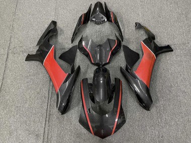 2015-2019 Carbon Fiber & Red Yamaha R1 Motorcycle Fairings