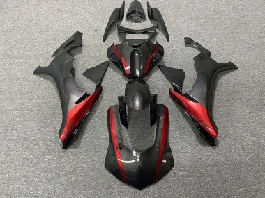 2015-2019 Carbon Fiber Style & Red Yamaha R1 Motorcycle Fairings