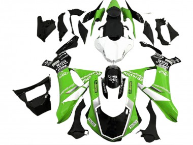2015-2019 Gloss Green Logo Style Yamaha R1 Motorcycle Fairings