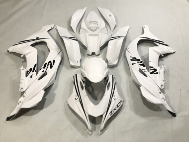 2016-2019 White Ninja Kawasaki ZX10R Motorcycle Fairings