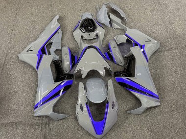 2017-2023 Nardo with Blue Stripes Honda CBR1000RR Motorcycle Fairings