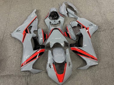 2017-2023 Nardo with Red Stripes Honda CBR1000RR Motorcycle Fairings