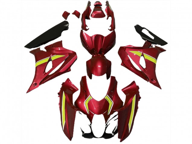 2017-2023 Stock Style Red Suzuki GSXR 1000 Motorcycle Fairings