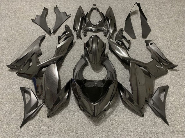 2018-2023 Carbon Fiber Style Kawasaki Ninja 400 Motorcycle Fairings