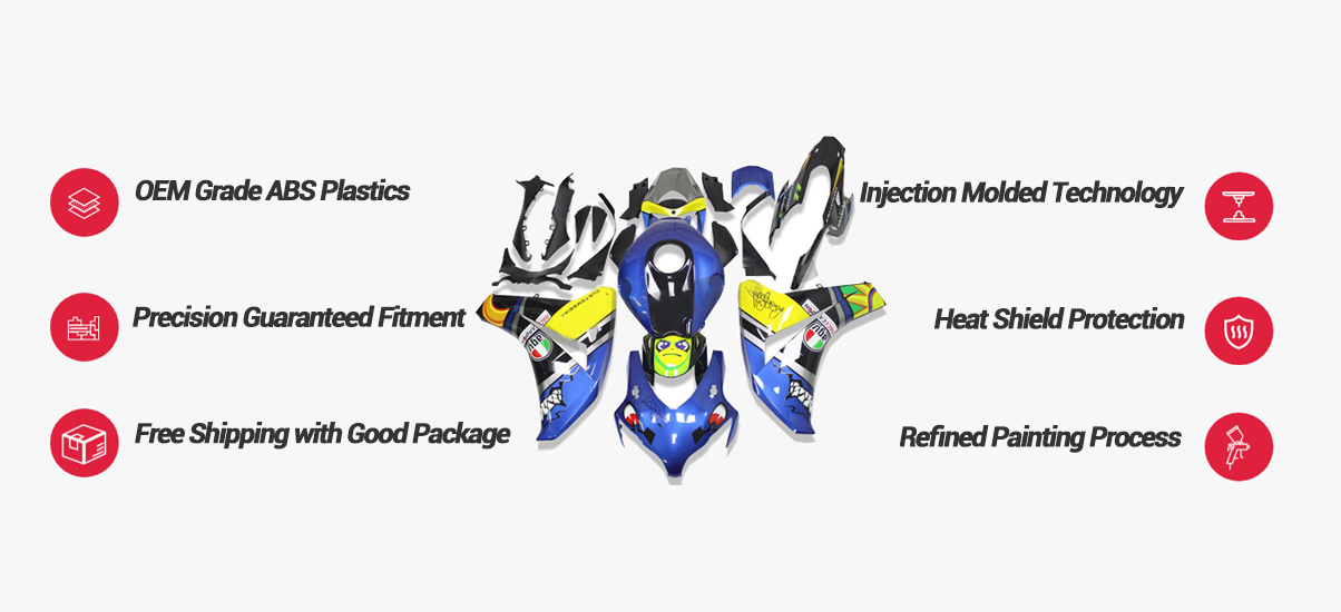 Best Aftermarket Motorcycle Fairings | Repsol Fairing Australia Official